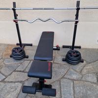 Home gym palestra - Panca, bilancieri, dischi, dip