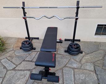 Home gym palestra - Panca, bilancieri, dischi, dip
