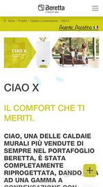 Caldaia condensazione Beretta CIAO x 25