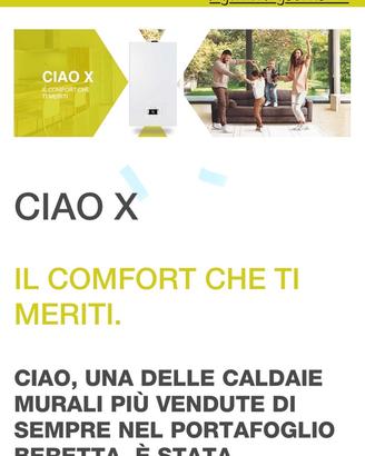 Caldaia condensazione Beretta CIAO x 25
