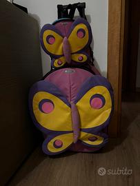 Valigia e zainetto bimba samsonite