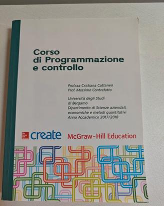 Programmazione e controllo