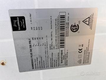 Panelli fotovoltaici