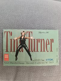 biglietto vintage tina turner