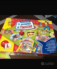 Scatola gioco Le avventure di Pinocchio
