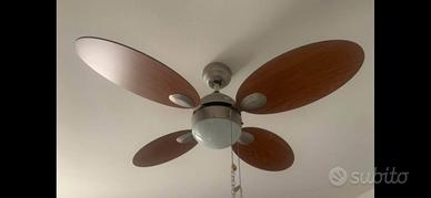 Lampadario da soffitto ventilatore