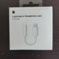 Adattatore Lightning - jack per le cuffie