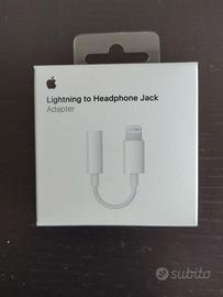 Adattatore Lightning - jack per le cuffie