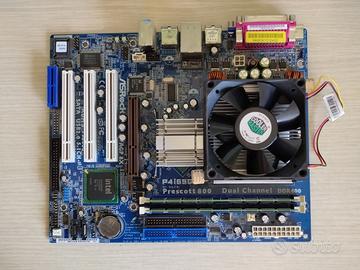 ASRock P4i65G Socket 478 +Celeron D 340 +2GB DDR