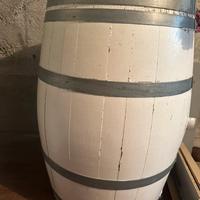 Botte rovere verniciata bianca