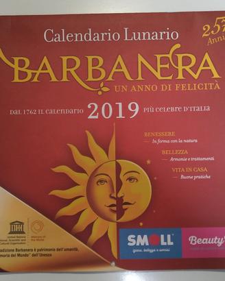 Calendario lunario Barbanera 2019 ed. promozionale