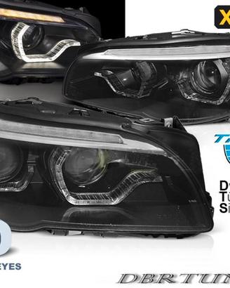 Fari XENON 3D Led DRL BMW F10 F11 11-13 neri