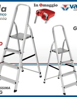 Scala alluminio 4 gradini