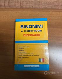 Dizionario sinonimi e contrari