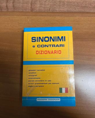 Dizionario sinonimi e contrari