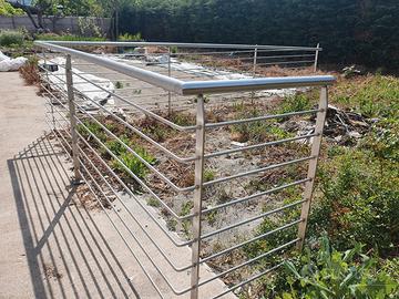 Ringhiera in aciaio inox