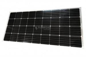 Kit pannello solare 100W + regolatore + staffe + c