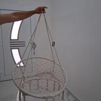 sedia poltrona sospesa a dondolo 