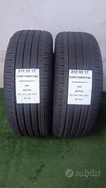 2 GOMME 215 55 17 CONTINENTAL 100% 2024 RIF3232