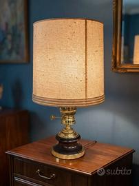 Lampada da tavolo classica in ottone- CENACCHI