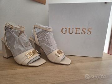 Sandali Tacco Largo GUESS Grato con Scatola - 39