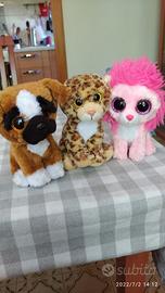 3 PELUCHE BEANY BOOS