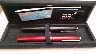 2 penne stilografiche Montblanc vintage