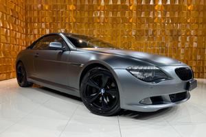 BMW 635d Cabrio auto iva esposta (Grigio opaco)