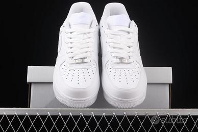 Nike Air Force 1 07 Low-Top, Bianco, Taglia 38