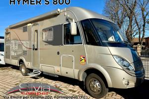 Motorhome hymer s 800 patente c 8 metri