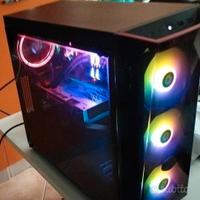 PCGaming i5 8600k Z370 16GB RAM DDR4 senza GPU 