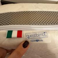 Materasso lettino bambino 60x125 cm