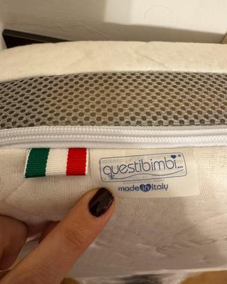 Materasso lettino bambino 60x125 cm