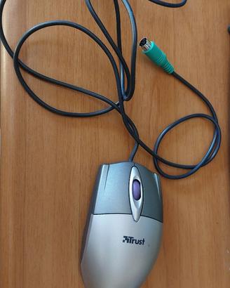 Mouse Trust AMI Single Scroll PS/2 a filo