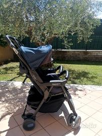 Passeggino gemellare peg perego