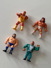 Lotto action figure WWF Hasbro GIG Italia Serie 2