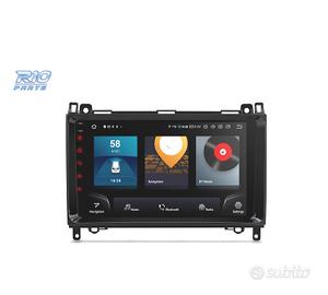 RADIO GPS ANDROID 13 MERCEDES-BENZ W639 9" QUALCO