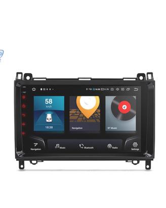 RADIO GPS ANDROID 13 MERCEDES-BENZ W639 9" QUALCO