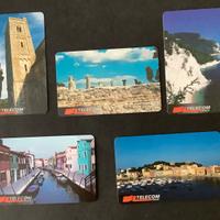 Carte telefoniche italiane nuove