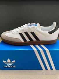 Adidas Samba OG Cloud White Core Black (Uomo)