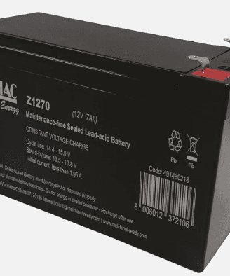batteria per allarme 12v 7ah