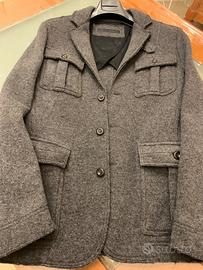 Cappotto a giacca in lana, Massimo Rebecchi