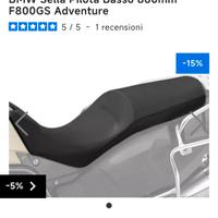 bmw gs 800 Adventure sella originale BMW ribassata