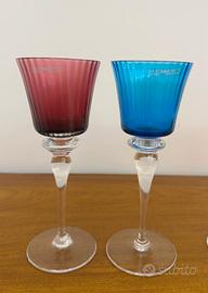 Coppia Calici in vetro di Murano NasonMoretti