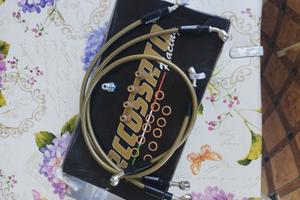 Tubi freno in treccia Kawasaki Z750 03-06