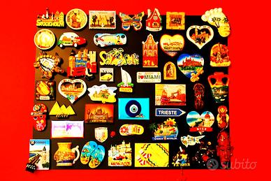 Espositore magnetico calamite 50x40cm nero o bianc