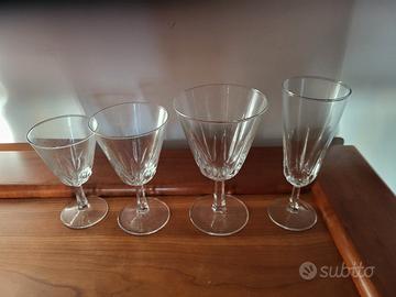 Servizio bicchieri vintage 