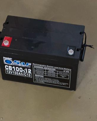 Batteria SAF 100ah