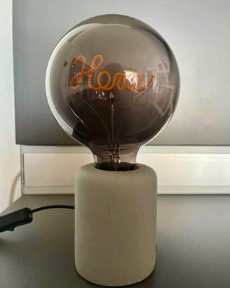 Lampada Just Design scritta “HOME”