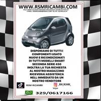tutti i ricambi smart 451 restailing nuovi o usati